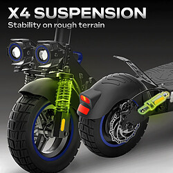 Trottinette Électrique Adulte UrbanGlide ECROSS BLEU – Moteur 1300W pas cher