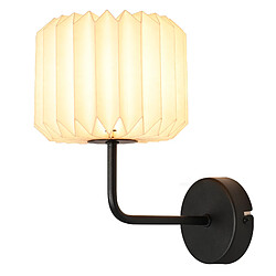 ZMH Luminaire Mural Vintage - Applique Pour Couloir Ou Escalier Avec Abat-jour En Papier (sans Ampoule)