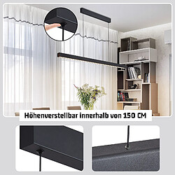 Zmh Suspension linéaire LED – Noir pas cher