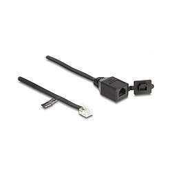 Câble USB DELOCK 88009 Noir 20 cm (1 Unité)