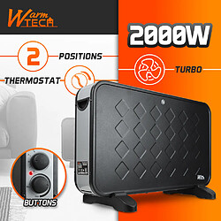 Warm Tech Chauffage mobile 2000W + Ventilation turbo