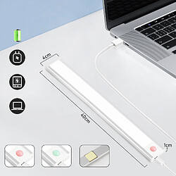 Acheter ZMH Lot De 2 Lampes LED Argenté Encastrables Avec Détecteur De Mouvement - 40 Cm