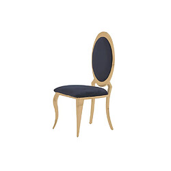 Homy France Lot de chaises ANGEL baroque Gold Velours