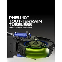 Avis UrbanGlide eCross One Bleu – Trottinette électrique avec 50 km d'autonomie et moteur puissant
