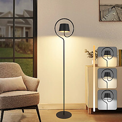 ZMH Lampadaire Living Room LED Noir Tactile à Intensité Pour Chambre