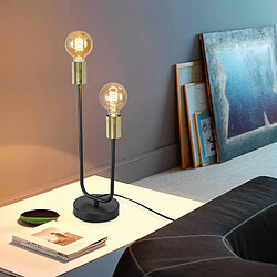 Avis Zmh Lampe de bureau vintage - Noir