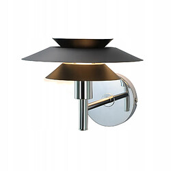 ZMH Applique Noire Lampe Murale Moderne G9 Design Métal (max. 25w)