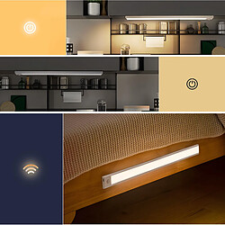 Avis ZMH Lot De 2 Lampes LED Argenté Encastrables Avec Détecteur De Mouvement - 40 Cm