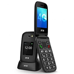 Téléphone portable pour personnes âgées SPC 2337N Noir 128 GB 2,8"