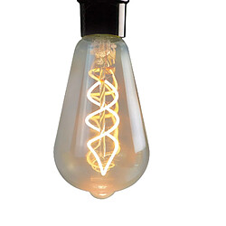 Zmh Ampoule LED E27 vintage ST64