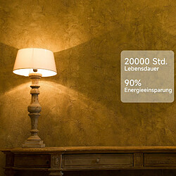 Zmh ampoules LED E27, intérieur - lot de 6