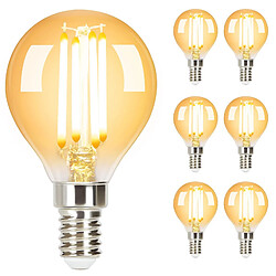 Zmh Ampoule LED Edison vintage E14