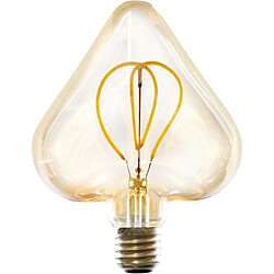 Zmh Ampoule LED vintage cœur E27