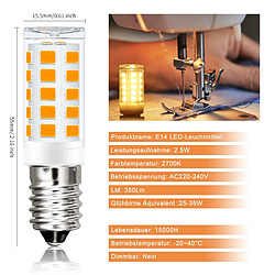 Zmh Ampoules LED E14 vintage - Lot de 8
