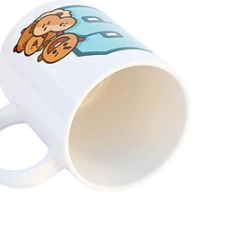 Avis Line Friends BT21 Mug en Céramique Capacité 300ml Design Mini Prankster SHOOKY BT21 Blanc