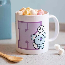Acheter Line Friends BT21 Mug en Céramique Capacité 300ml Design Smart Sleepyhead KOYA BT21 Blanc