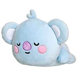 Line Friends BT21 Oreiller Peluche 28cm Modèle Bébé KOYA Ultra-Doux Bleu