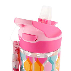 Acheter Disney Minnie Mouse Bouteille 620ml en Tritan Motif Minnie avec Paille Rabattable Rose