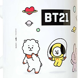 Line Friends BT21 Mug en Céramique BT21 Blanc pas cher