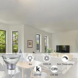 Zmh Ampoule LED GU10 4 W