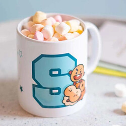 Acheter Line Friends BT21 Mug en Céramique Capacité 300ml Design Mini Prankster SHOOKY BT21 Blanc