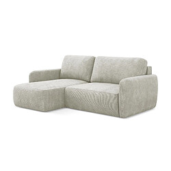 makamii Canapé modulable 4 places en tissu texturé - OMAO