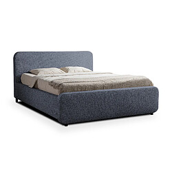 makamii Canapé 3 places convertible en tissu chenille - HALE