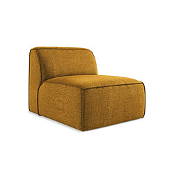 Makamii Canapé panoramique 4 places - Jaune