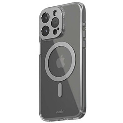Acheter Moshi Coque MagSafe pour iPhone 15 Pro Max iGlaze avec Protection Caméra Antichoc Gris