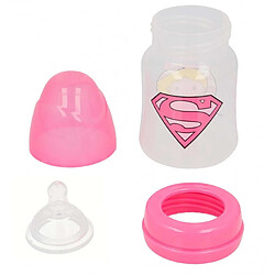 Avis Dc Comics Superman Biberon pour Bébé 150ml Supergirl avec Tétine en Silicone sans BPA Rose