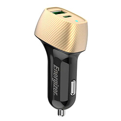 Avis ENERGIZER Chargeur Allume-Cigare USB-C / USB-A PD 38W QC 3.0 Modèle Ultimate Dorée