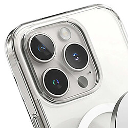 Crong Coque Clear MAG Cover pour iPhone 16 Pro Max Compatible MagSafe Transparent