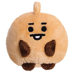 Line Friends BT21 Peluche Baby Shooky Pong Pong 8cm en Polyester Douce BT21 Marron