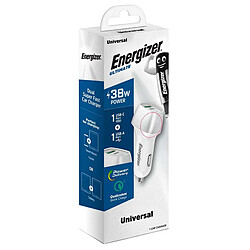Acheter ENERGIZER Chargeur Allume-Cigare USB-C / USB-A PD 38W QC 3.0 Modèle Ultimate Argent
