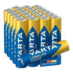 Batteries Varta longlife power aaa - lr03 1,5 V AAA LR03 (24 Pièces) (24 Unités)