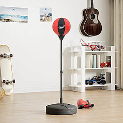 vidaXL Ensemble de punching ball avec gants et pompe hauteur réglable