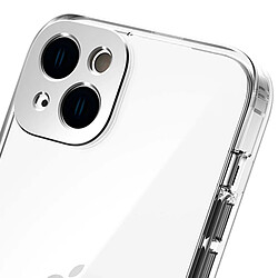 Moshi Coque MagSafe pour iPhone 14 Plus Modèle iGlaze Ultra Résistant Argent