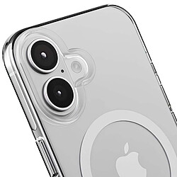 Crong Coque Clear MAG Pro pour iPhone 16 Compatible MagSafe Transparent
