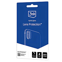 3mk 4 Lots de Protections d'Objectif Caméra pour Galaxy M35 Verre Hybride 6H Transparent pas cher