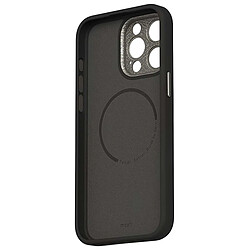 Moshi Coque MagSafe pour iPhone 15 Pro Max Modèle Napa Ultra Résistant Noir