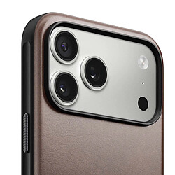 Avis Nomad Coque pour iPhone 17 Pro Max MagSafe en Cuir Horween Antichocs Marron foncé