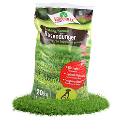 Hoefer Chemie Engrais Minéral pour Gazon VERDURMAX® Printemps / Été - Nutriments Essentiels pour une Pelouse Éclatante