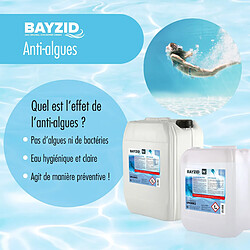 Avis Hoefer Chemie Algicide Bayzid® 20 L - Protection Efficace Contre les Algues pour Piscine