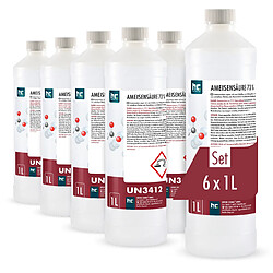 Hoefer Chemie Acide Formique 73% Höfer Chemie® - Bouteille de 1L, Qualité Technique
