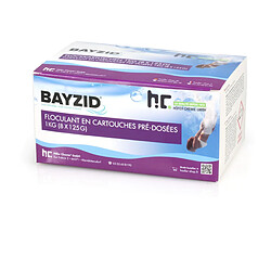 Avis Hoefer Chemie Cartouches de floculant pré-dosées BAYZID® 1 KG (8x 125g)x4 pour piscine