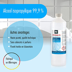 Avis Hoefer Chemie Alcool isopropylique 99,9% Höfer Chemie® - Bidon de 5 Litres pour un Nettoyage Efficace