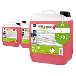 Hoefer Chemie Détartrant Universel Microactiv® 5L pour Machines à Café Automatiques avec Indicateur de Couleur