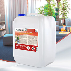 Hoefer Chemie Bioéthanol 100 % FLAMBIOL® Dénaturé en Bidon de 10 Litres - Écologique et Économique