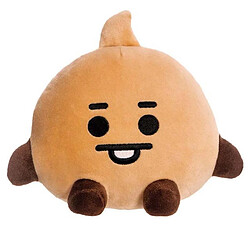 Line Friends BT21 Peluche 20cm Shooky Baby en Polyester Ultra Douce BT21 Marron clair