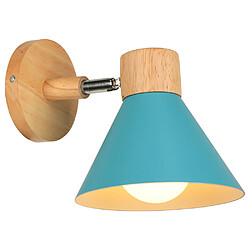 STOEX Applique Murale Interieure Rétro E27 Applique Murale Vintage (Bleu)